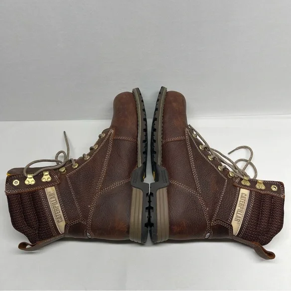 Caterpillar Women's Clover 8" Steel Toe Work Boots Brown Size 10 P11182 
No Box - Picture 4 of 8